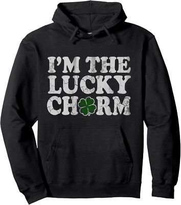 Im The Lucky Charm Couples Irish Saint Patricks Day Unisex Hooded Sweatshirt