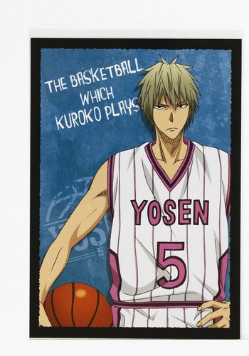 Tarjeta de bromuro de grulla de baloncesto de Kuroko's Fukui Kensuke - Imagen 1 de 4
