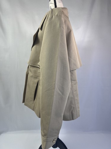 Michael Kors Short Trench Coat Women 3X NWT $155 - Picture 5 of 15