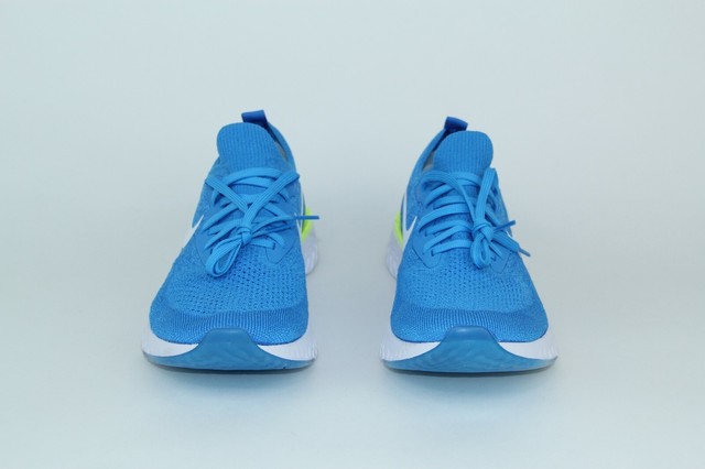 nike epic react blue glow