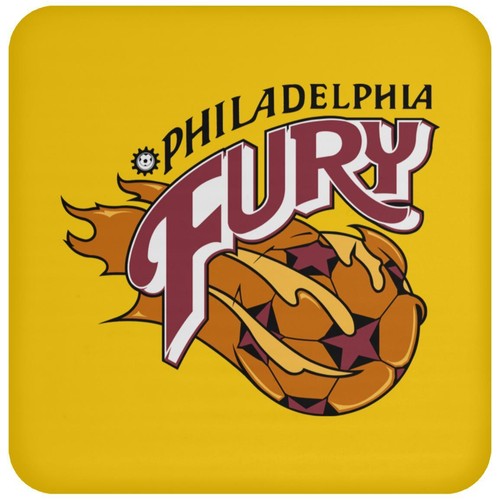 Philadelphia Fury Drink Coaster | NASL Soccer Team - Picture 3 of 6