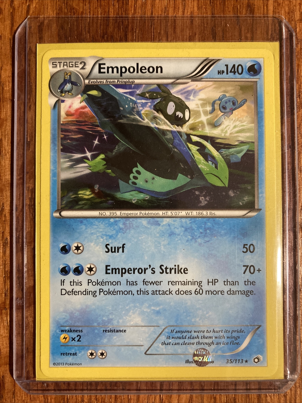 Empoleon 35/113 - Legendary Treasures - Rare - Pokemon Card TCG