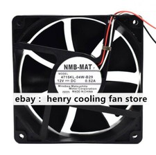 For NMB-MAT 4715KL-04W-B29 DC 12V 0.52A 120 120 38mm Case cooling fan 3wires