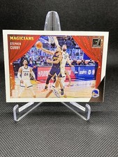 2021-22 Panini Donruss Basketball Stephen Curry Magicians Insert Warriors No. 9