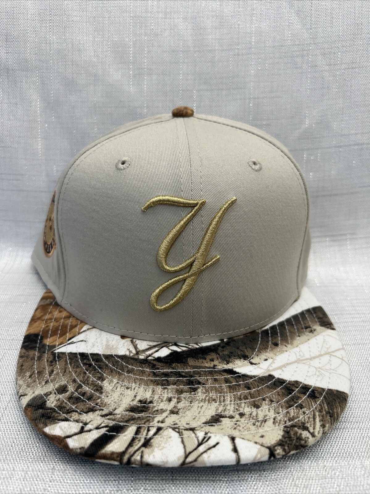 NEW ERA 59Fifty Cap OUTDOOR Real Tree Camo New York Yankees Size 7 1/4