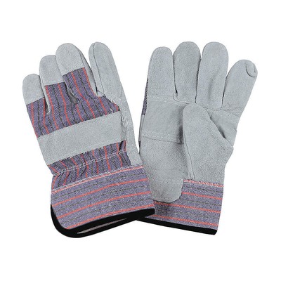CONDOR 1VT31 Leather Gloves,Gray,S,PR 1VT31