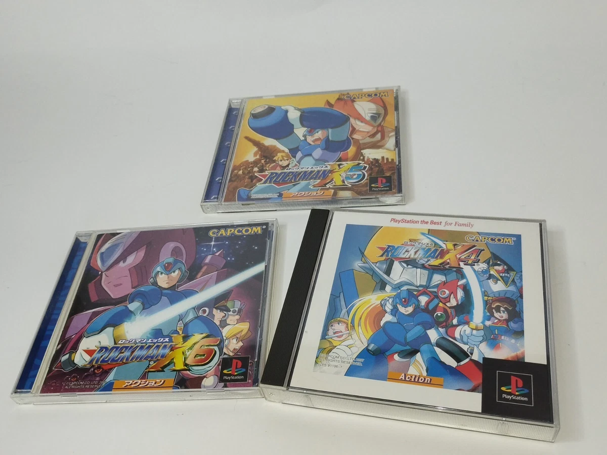 Rockman X4 the best Megaman PS1 Japonais - Jeux vidéo