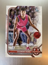 Ousmane Dieng 2021-22 Bowman University 1st Paper Rookie #9 Oklahoma City Rc