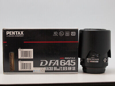Used Pentax 90mm f/2.8 D FA 645 Macro ED AW SR Lens Used Pentax 90mm f/2.8 D FA 645 Macro ED AW SR Lens