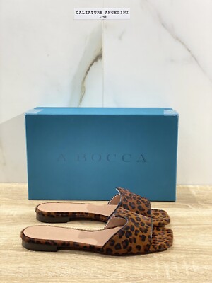A. Bocca Sandale Frauen Aus Real Pony Luxury a. Bocca Frau Symbol Slipper 39