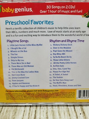 Preschool Favorites [Genius Products] by Various Artists (CD, 2006