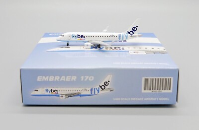 JC Wings 1:400 Flybe Embraer ERJ-170-200STD G-FBJH Diecast Model Aircraft
