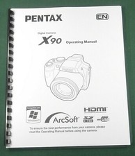 Pentax X90 Operating Manual: 272 Pages  Protective Covers 