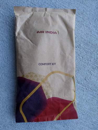 Air India Business Class Comfort Amenity Kit Daytime - New, Unused, Unopened