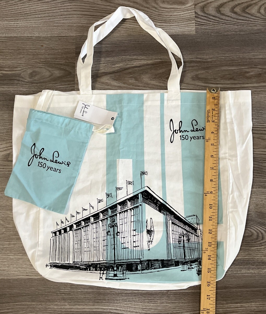 John Lewis 150 Years Tote Shopping Bag. Rare And Out Of