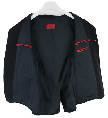 HUGO BOSS レッドレーベル スーツ Aamon/Hago US 38S HUGO BOSS Red Label Aamon/Hago Blazer Men's US 38R Wool Pinstriped