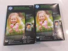 LOT of 2 HP Everyday Photo Paper 100 Sheets Each 200 GLOSSY 4 x 6 Q5440A New