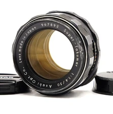 [ Earliest Model 8 Elements! ] Pentax Super Takumar 50mm f/1.4 M42 mount MF Lens