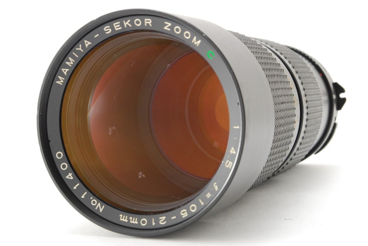 EXC +4] MAMIYA SEKOR ZOOM C 105-210mm f4.5 Lens For M645