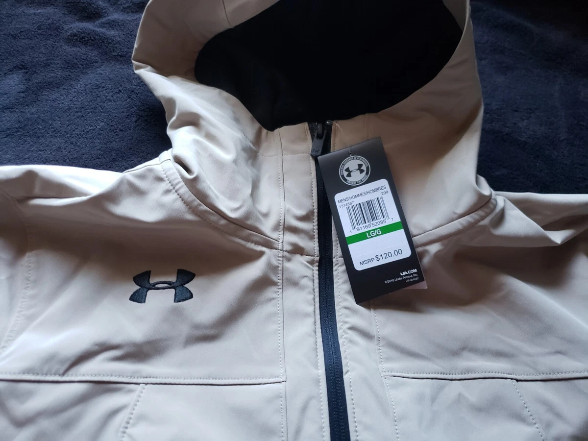 Picknicken zwaar Super goed NWT Under Armour Men&#039;s UA Accelerate Terrace Jacket Size L | eBay