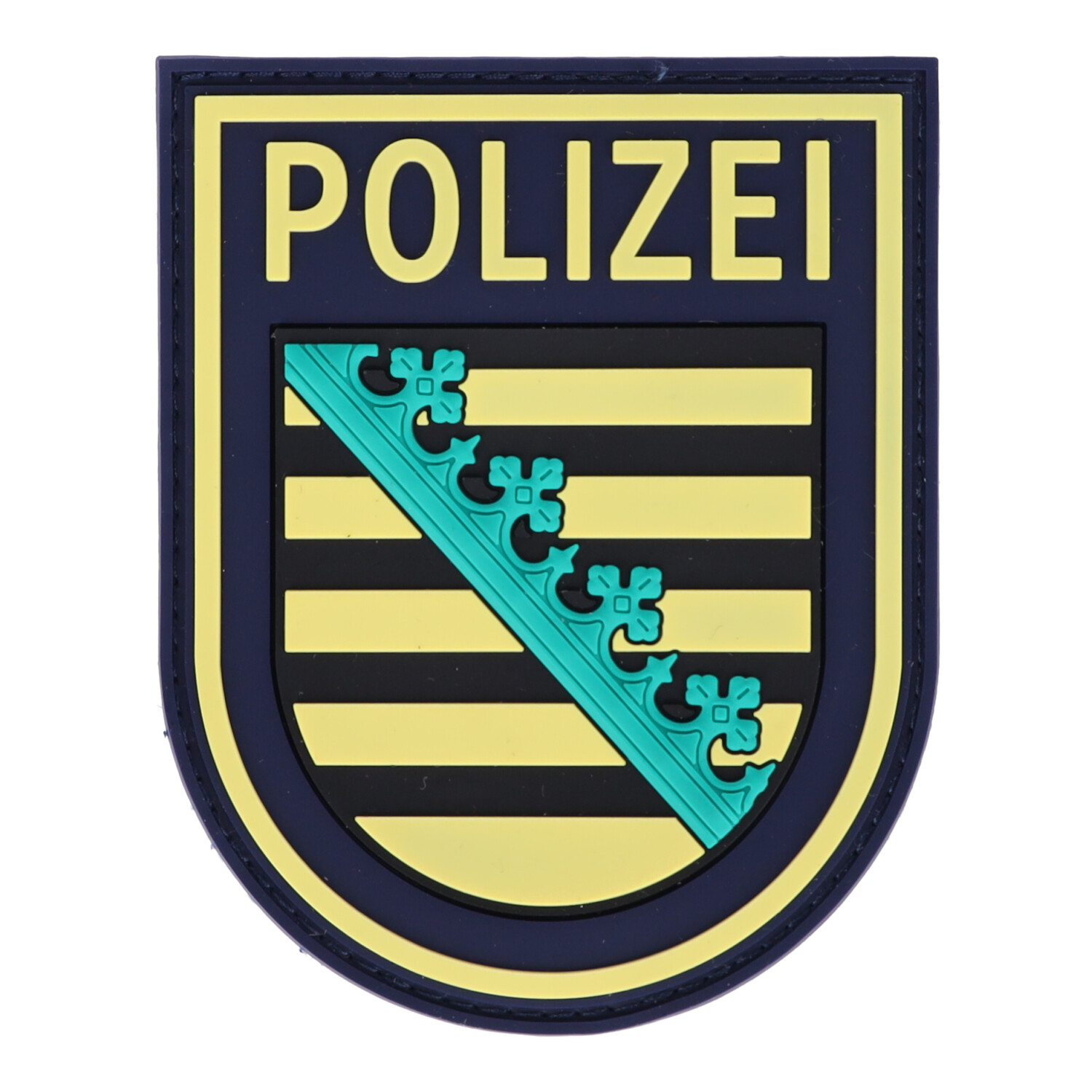 Rubberpatch Polizei Sachsen - farbig | eBay