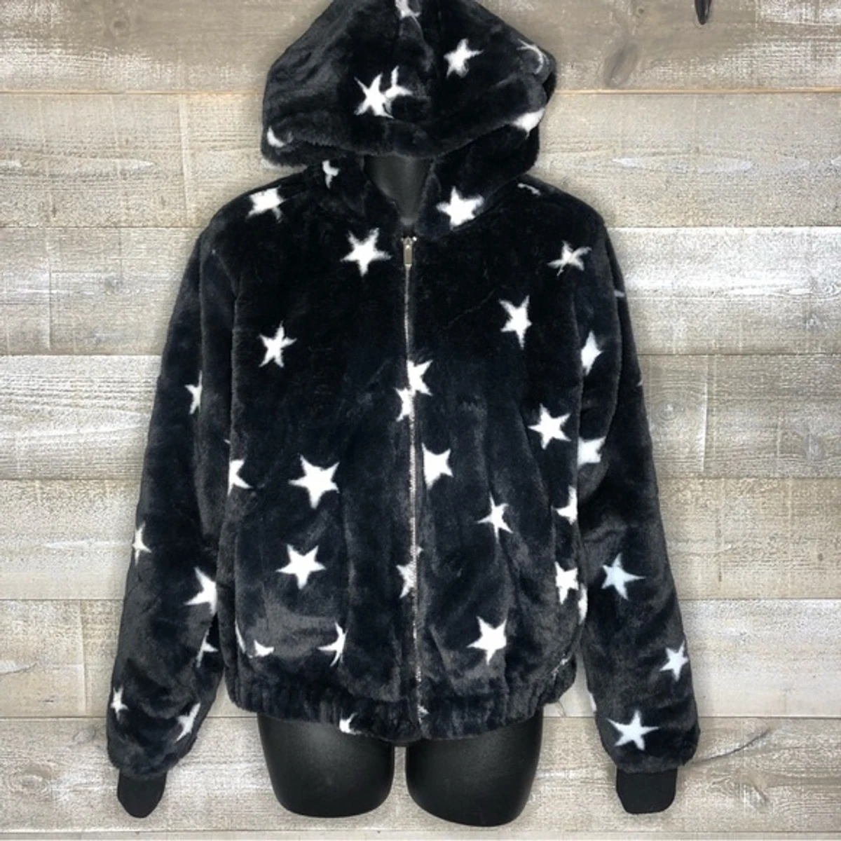 Fuzzy top star jacket
