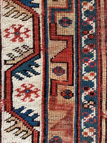 Antique Anatolian Makri rug 4 x 6'2 - Picture 7 of 9