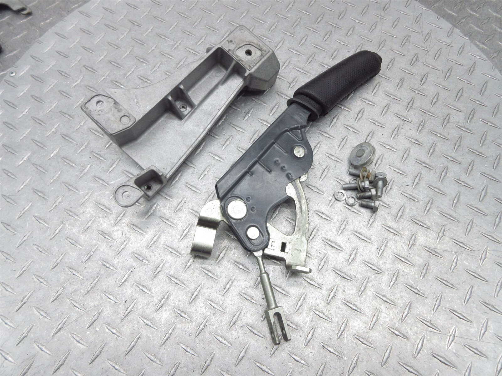 2008 Ferrari F430 Spider Emergency Parking Hand Brake Handle Lever Bracket Lot