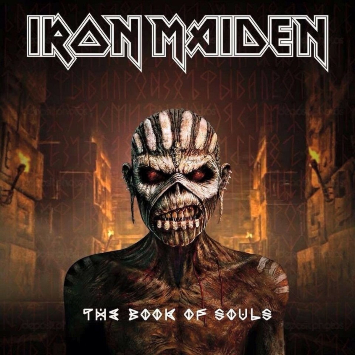 IRON MAIDEN The Book of Souls BANNER HUGE 4X4 Ft Fabric Poster