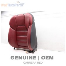 15-18 Porsche Macan - Front Left Upper Backrest Seat Cushion Assembly Leather 15-18 Porsche Macan - Front Left Upper Backrest Seat Cushion Assembly Leather