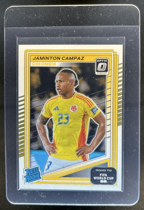 2025-26 Donruss Road to World Cup 26' Jaminton Campaz Optic Rated Rookie #203
