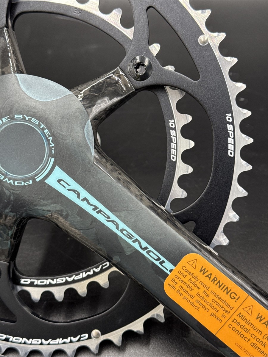 値下げ　未使用　Campagnolo CENTAUR carbon 10s Campagnolo Centaur Carbon Power-Torque 10 Speed 53/39
