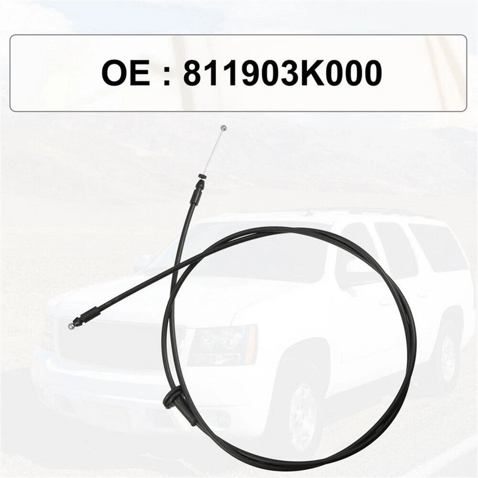 Hood Latch Release Cable For 06-11 Hyundai Azera For Sonata 81190-3K001, Foto 3 de 4