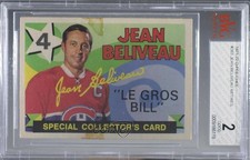 1971-72 O-Pee-Chee Jean Beliveau #263 BVG 2 HOF 0q3