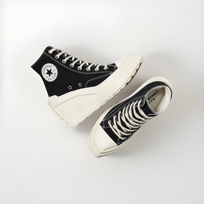 Converse Chuck 70 De Luxe Wedge Black / Egret Damenschuhe/Sneaker Neu OVP Gr. 37
