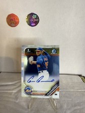 2019 Bowman Chrome Prospects Autographs Gregory Guerrero Auto New York Mets