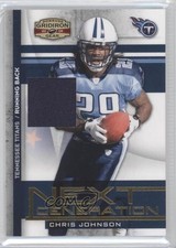 2008 Donruss Gridiron Gear Next Generation Jerseys /250 Chris Johnson #NG-29 7l6