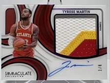 2023-24 Immaculate Collection TYRESE MARTIN 1/8 Premium Patch Autograph