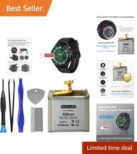 High-Capacity Replacement Battery for Galaxy Watch 6 Classic 47mm with DIY Kit