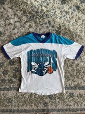 Vintage 90s Charlotte Hornets Big Kids Shirt