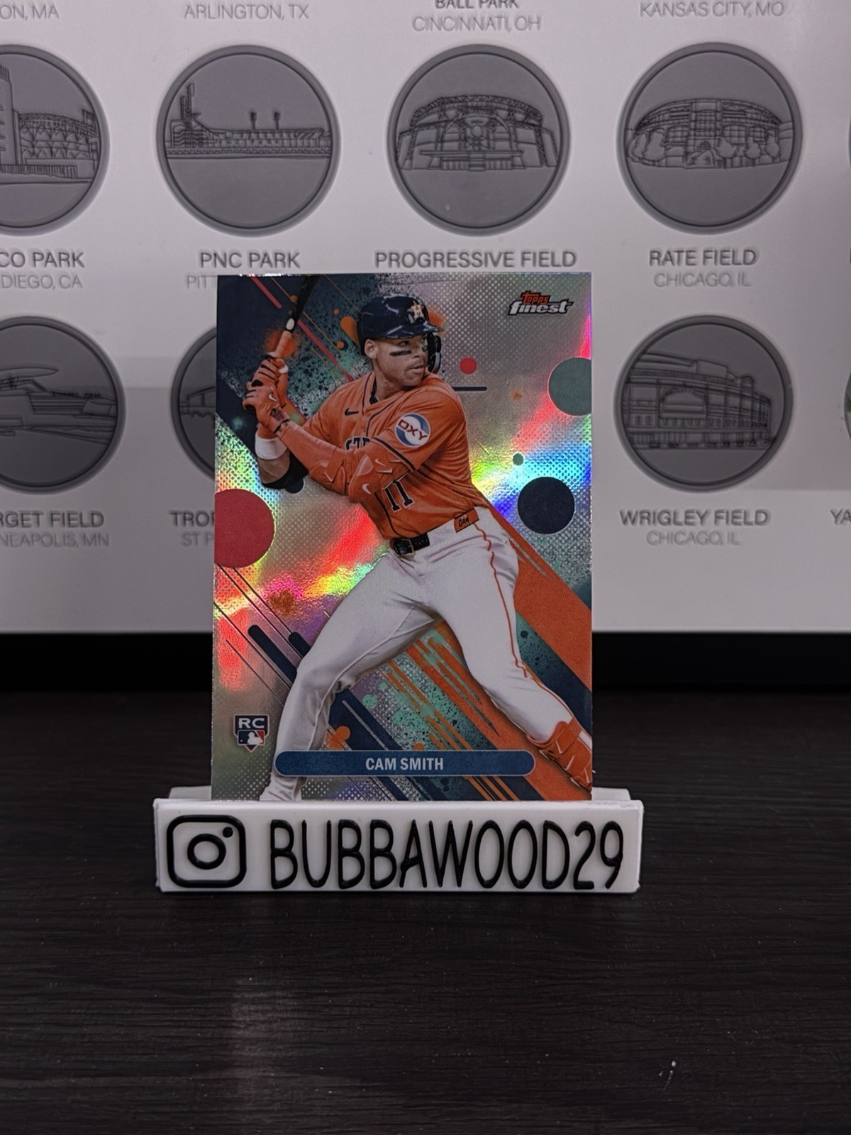 2025 Topps Finest - Common Cam Smith #54 Refractor (RC)