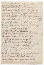 Louisa Stuart Costello (1799-1870) Handwritten Poems / Autographed English Poet