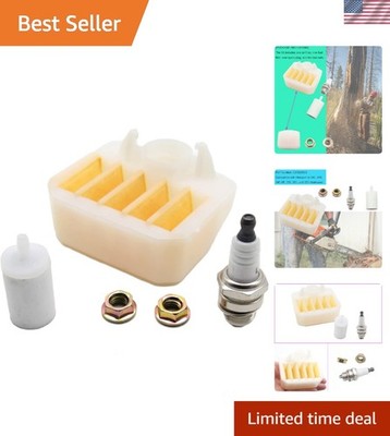 Top-Quality Husqvarna Chainsaw Filter & Spark Plug Set - Replaces OEM 537024003