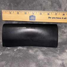 Saint Laurent Black Leather Eye Glass Case Pouch Holder ONLY