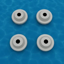 Hayward SP1419C 1-1/2" Set Of 4 Swimming Pool Spa Return Jet 1/2" Eyeball White