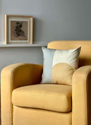 Designer Pillow from Greece, Multiple Styles, Geometrics by INO Design
