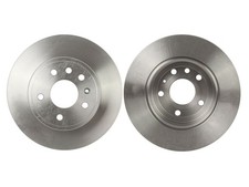 2x ABAKUS Bremsscheiben Hinten für OPEL VECTRA B (36) 286mm 231-04-055