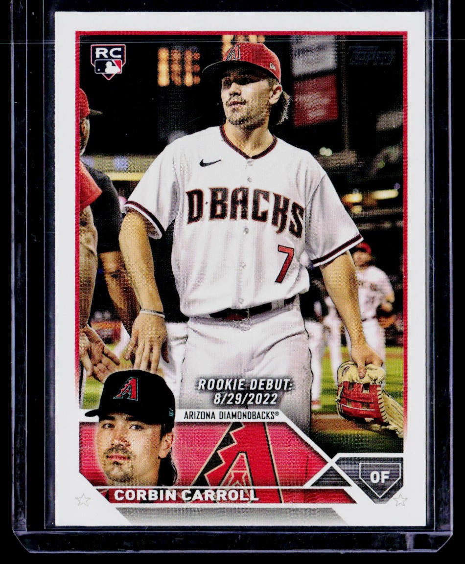 Corbin Carroll 2023 Topps Chrome Update Prism #USC220 Arizona Diamondbacks