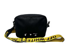 OFF WHITE Logo Nylon Crossbody Shoulder Bag V...