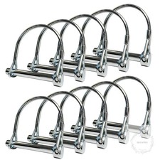 10 Pack Trailer Coupler Pin And Locking Pin 2-18x14 Trailer Hitch Pin Heavy 10 Pack Trailer Coupler Pin And Locking Pin 2-18x14 Trailer Hitch Pin Heavy